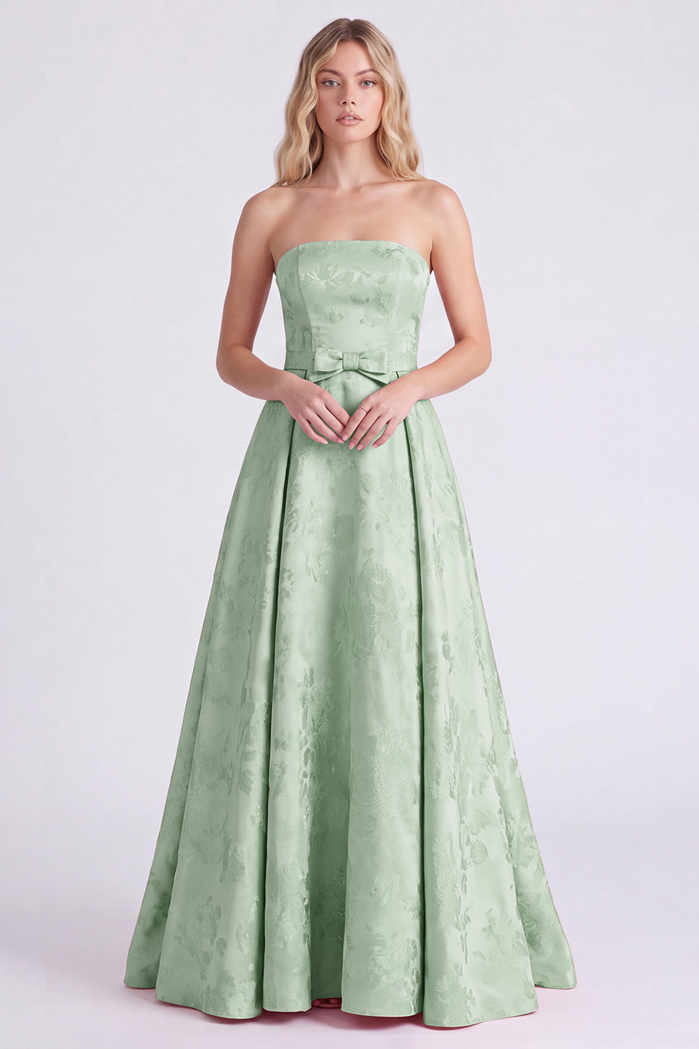 sage and pink bridesmaid dresses Sage, Champagne & Blush Wedding Colour Ideas