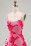 Butter Yellow A-Line Floral Embroidery Short Homecoming Dress with Lace Up Back