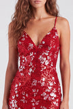 Sparkly Mint Green Bodycon Sequins Spaghetti Straps Lace Up Back Short Homecoming Dress