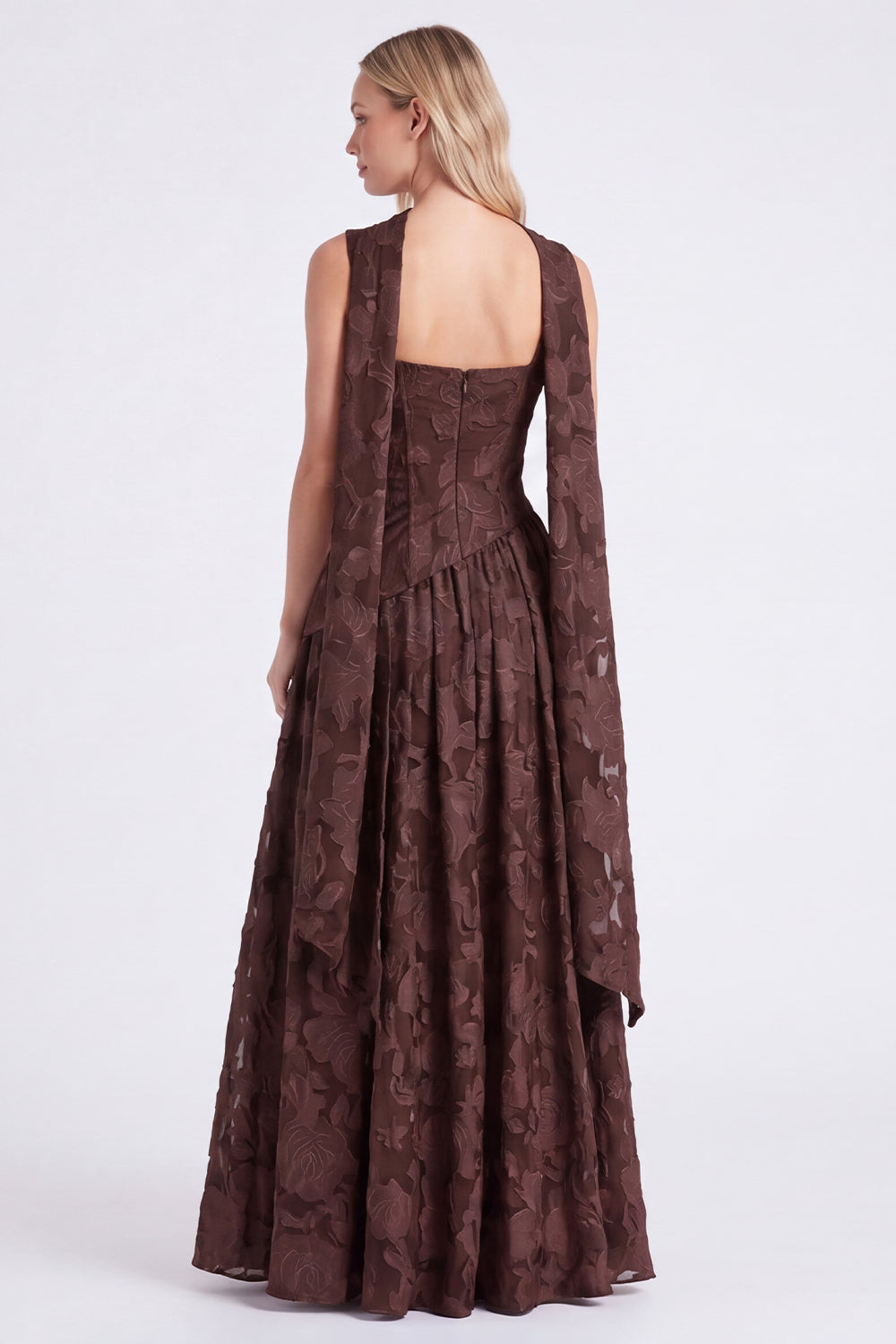 espresso bridesmaid dresses Espresso Bridesmaid Dress Matte Satin Size 2X