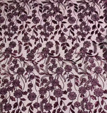 One Shoulder Burgundy Mermaid Sequins Ruffled Floral Mother Of The Bride Dress with Slit