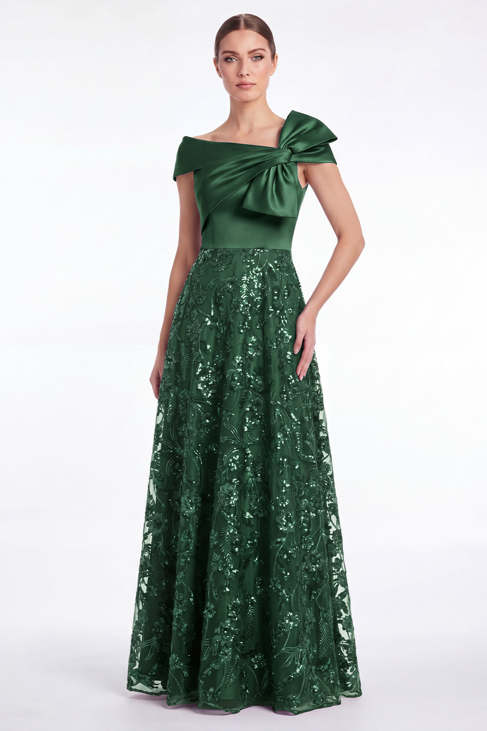 green and burgundy dress ZAPAKA Women Burgundy Mother Of The Bride Dress with Bow Off the Shoulder Sequins A-Line Maxi Floral Wedding Guest Dress