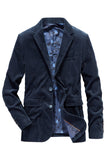 Notch Lapel Brown Single Breasted Men's Prom Blazer