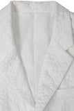 White Notch Lapel One Button Men's Prom Suits Jacket