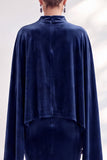 Burgundy Mermaid Velvet Beaded Long Sleeves Mother Of The Bride Dress