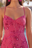 Apricot Bodycon Spaghetti Straps Beaded Short Homecoming Dress with Sequins
