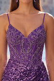 Dark Green Corset Bodycon Short Homecoming Dress with Sequins