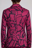 Notched Lapel Fuchsia One Button 2 Piece Men's Prom Suits