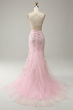 Women's Mermaid Spaghetti Straps Long Prom Dress U.S. Warehouse Stock Clearance - Only $65.9