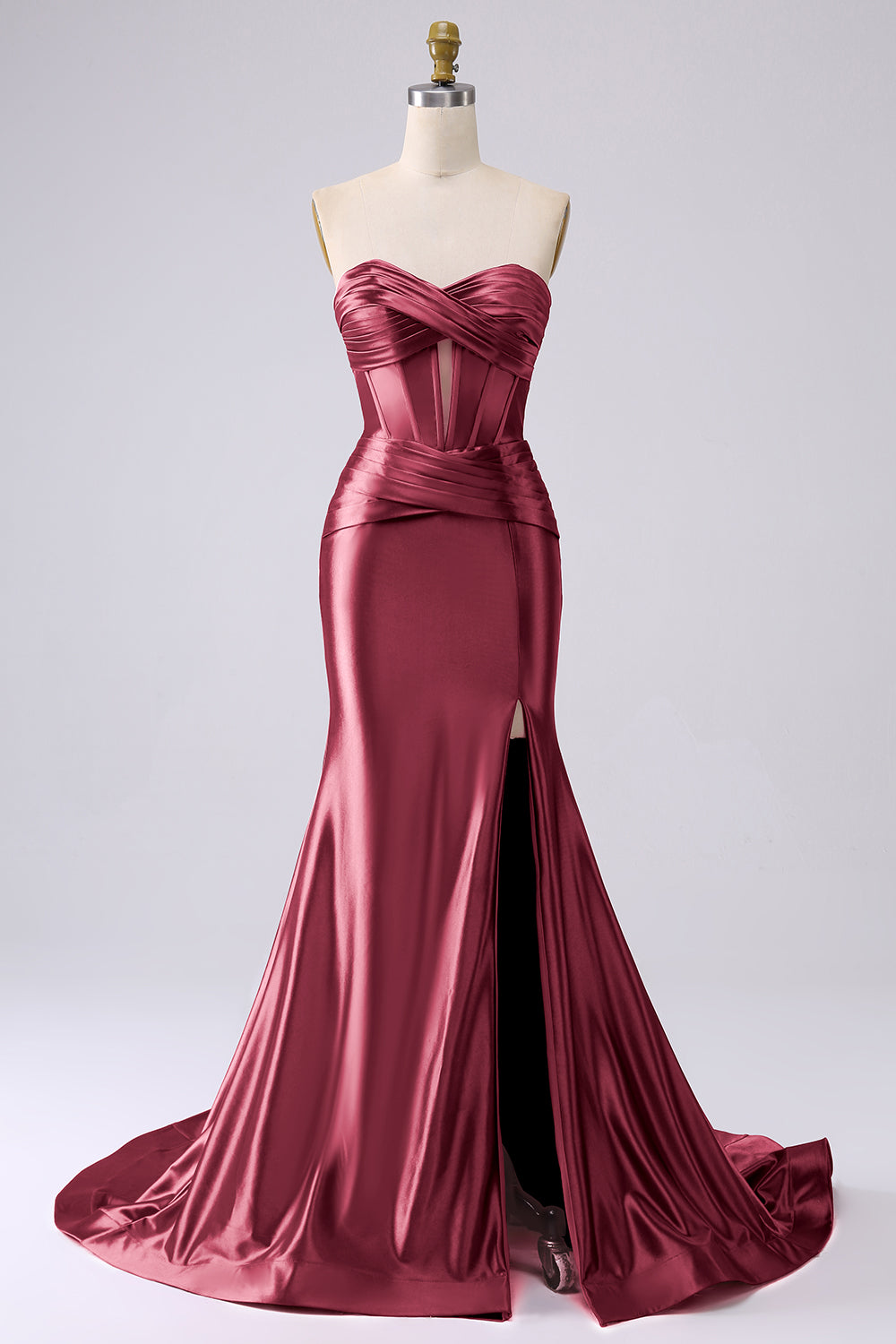 cerise prom dress Long Cerise Pink Prom Dresses V Neck Spaghetti Straps Hot Pink Long Prom Dresses With Pockets TP1082 US14 As Picture