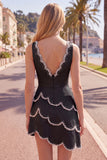 Pink V-Neck Bodycon Asymmetrical Mini Homecoming Dress with Beading
