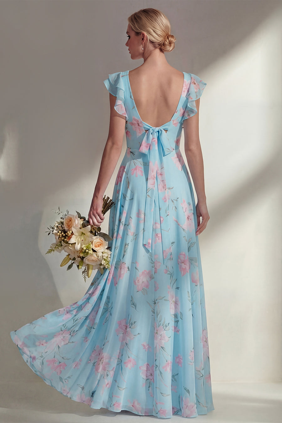 Floral & Print Bridesmaid Dresses  ZAPAKA
