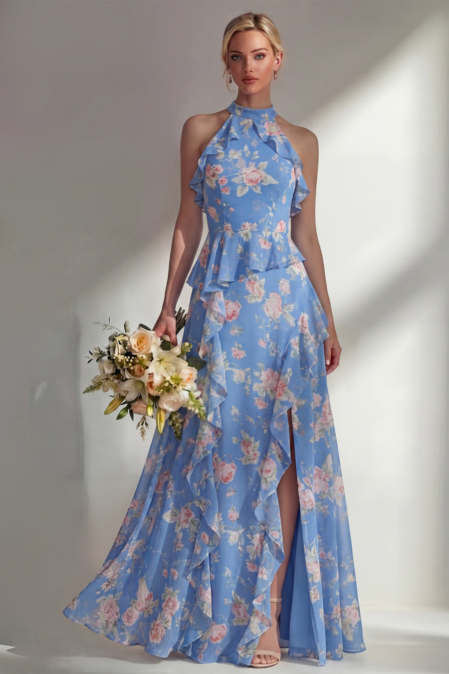 Floral & Print Bridesmaid Dresses ZAPAKA Floral & Print Bridesmaid Dresses ZAPAKA