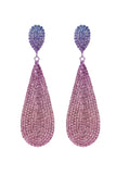 Sparkly Diamond-Encrusted Accessories Luxury Earrings