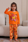 Halloween Orange Pumpkin Family Pajama Set