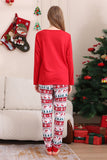 Red Christmas Family Matching Pajama Set