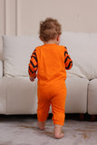 Orange Halloween Family Matching Pajama Set