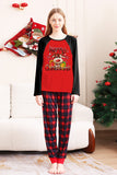 Red Bear Red Dear Merry Christmas Family Pajama Set