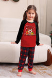 Red Bear Red Dear Merry Christmas Family Pajama Set