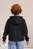 Evil Black Pumpkin Halloween Hooded Family Sweatshirts