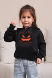 Evil Black Pumpkin Hooded Family Sweatshirts