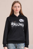 Black Halloween Family Costume Hooded Sweatshirt