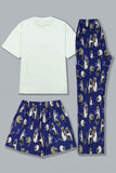 Light Green Animal Printed Matching Family Pajamas