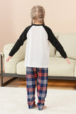 Black and White Tree Printed Family Christmas Pajamas