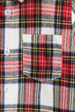 Red Plaid Long Sleeve Family Matching Christmas Shirts