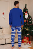 Red Print Tree Long Sleeve Christmas Family Matching Pajamas