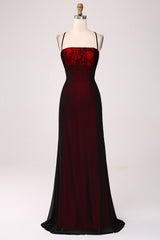 【新品】　Emboridered Lace Back Dress CMKM1177BlackRed_1_-