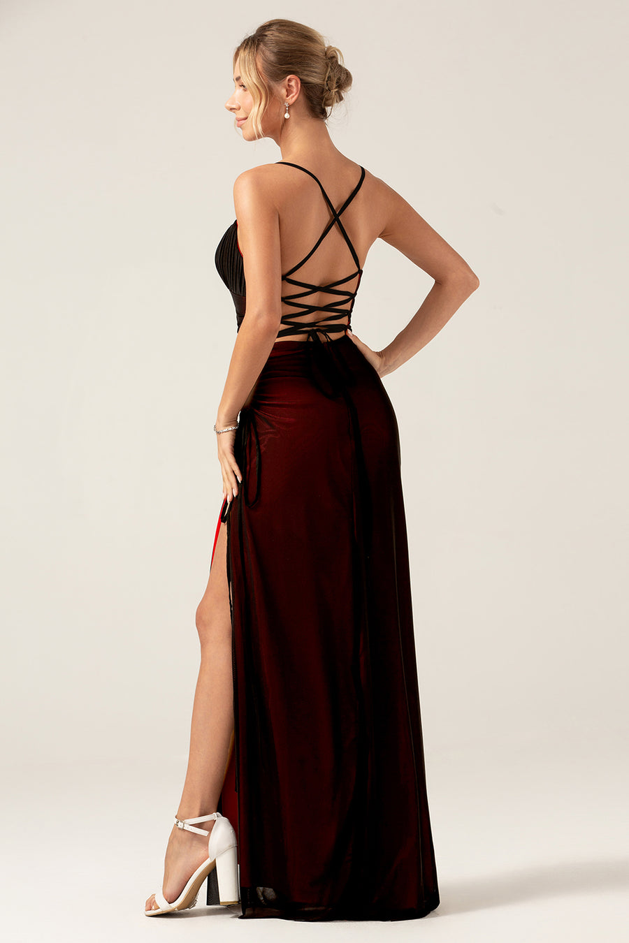 Red Bridesmaid Dresses | Cheap Light or Dark Red Bridesmaid Gowns Online   ZAPAKA