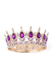 Red Crystal Prom Queen Pageant Crown Tiara