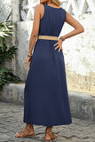 Army Green A Line Summer Dress with Belt