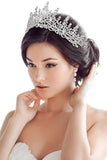 Gold Green Crystal Prom Queen Pageant Crown Tiara