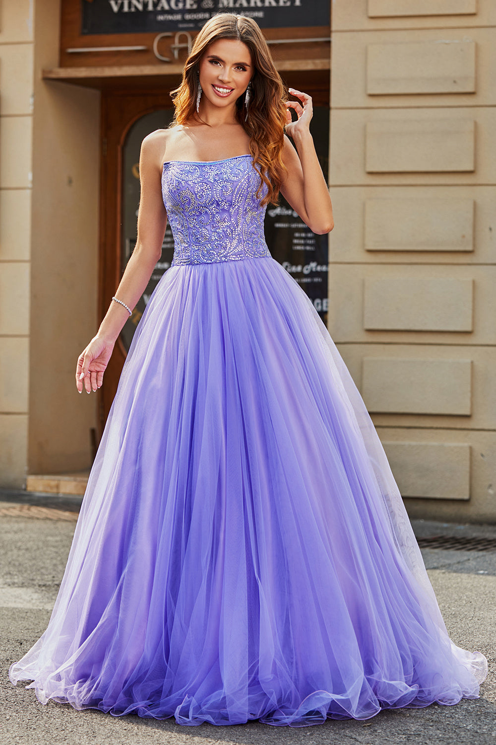 Custom Made Purple Off Shoulder Ball Gown Prom Dress Fabric With Petticoat  For Special Occasions And Quinceaneras From Dressvip, $110.36 | DHgate.Com