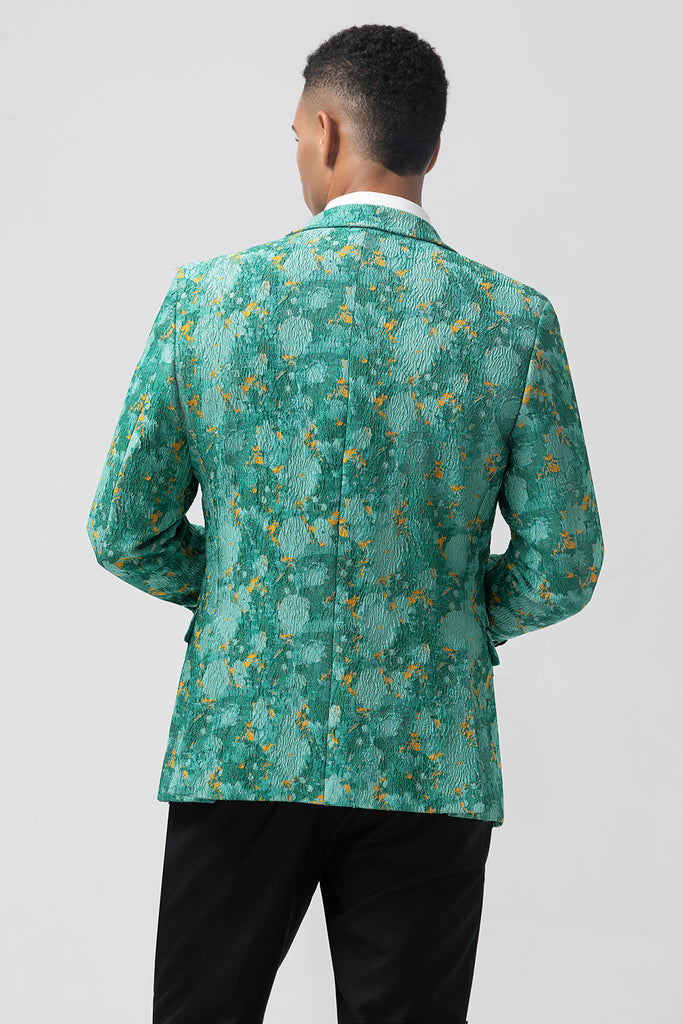Light Green Shawl Lapel 3 Piece Men's Prom Suits main image 1