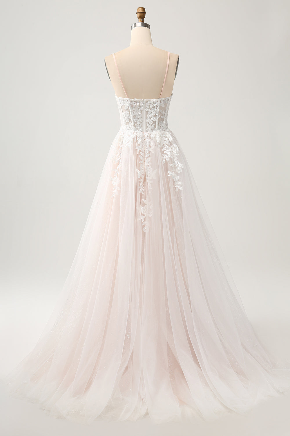 Zapaka Women White Wedding Dress with Applique Lace A Line Sweetheart Sparkly Floor Length Bridal Dress, White / US4 Zapaka Women White Wedding Dress with Applique Lace A Line Sweetheart Sparkly Floor Length Bridal Dress, White / US4