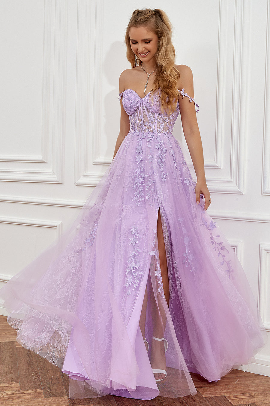 Zapaka Women Dark Green Long Prom Dress Mermaid Halter