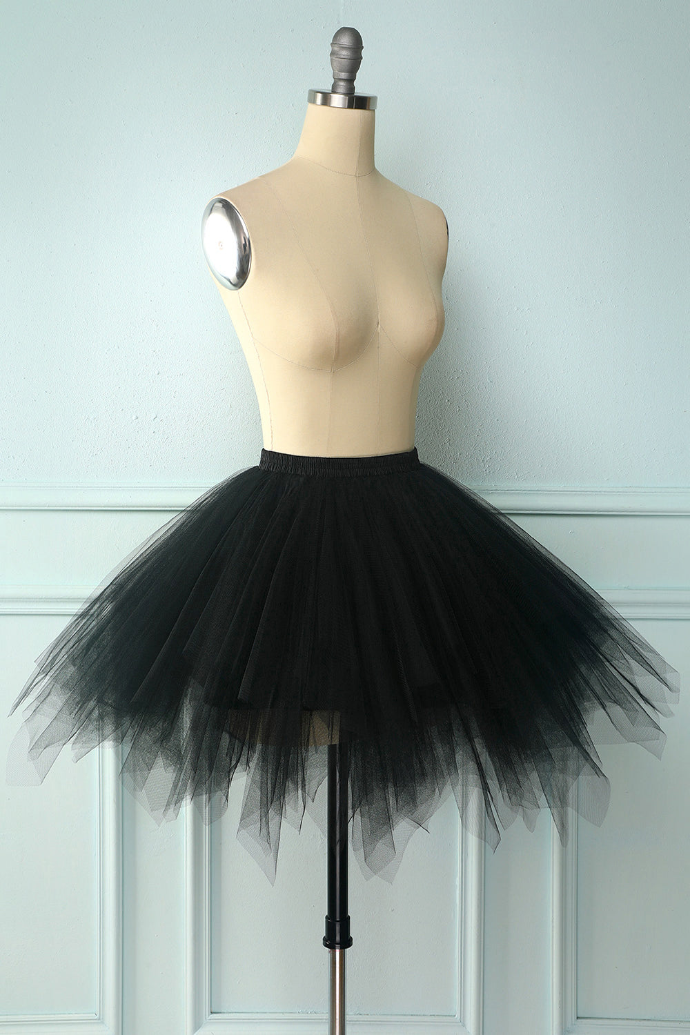 Black Halloween Dance Skirt