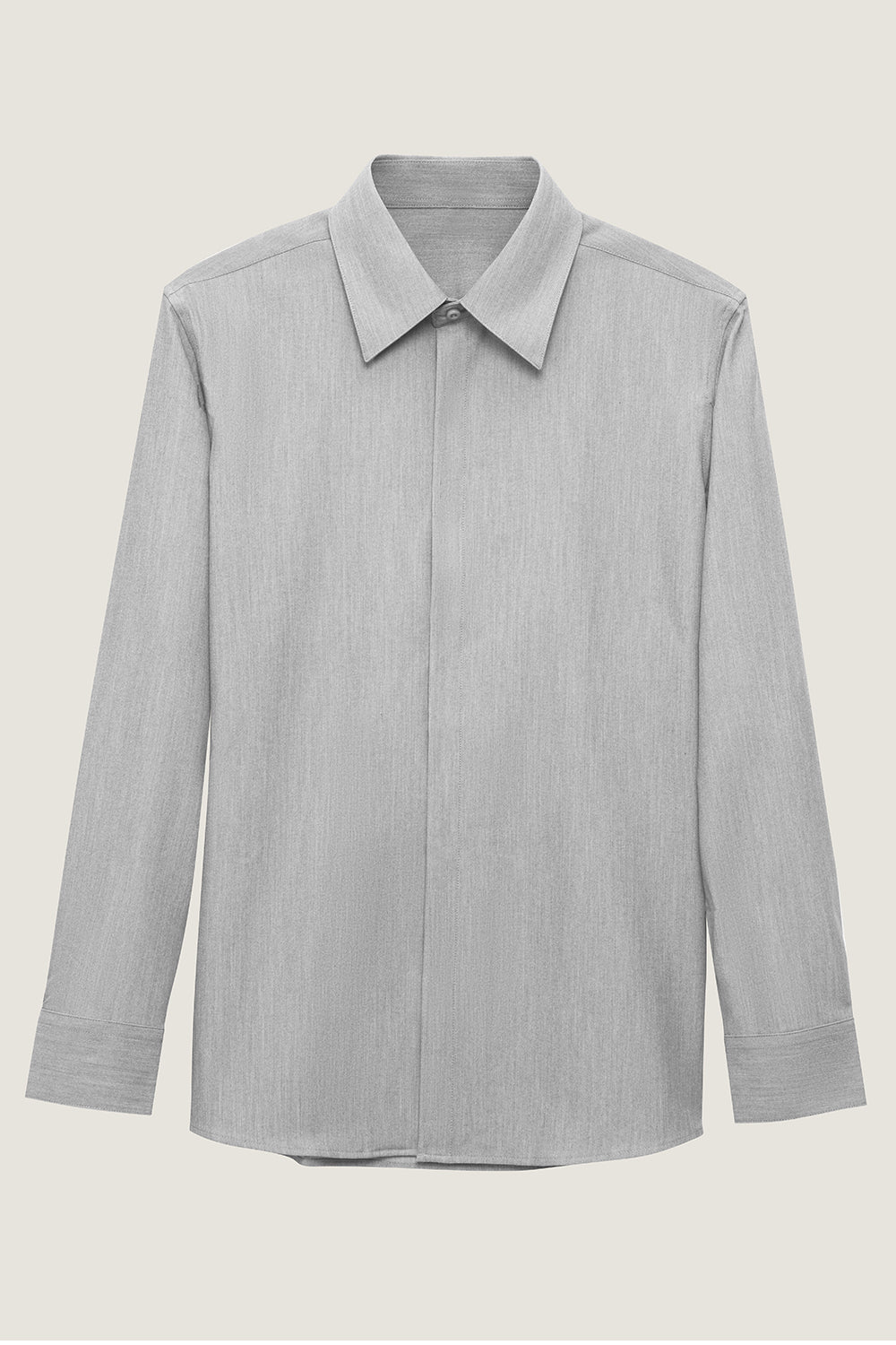 Grey Men's Suit Shirt