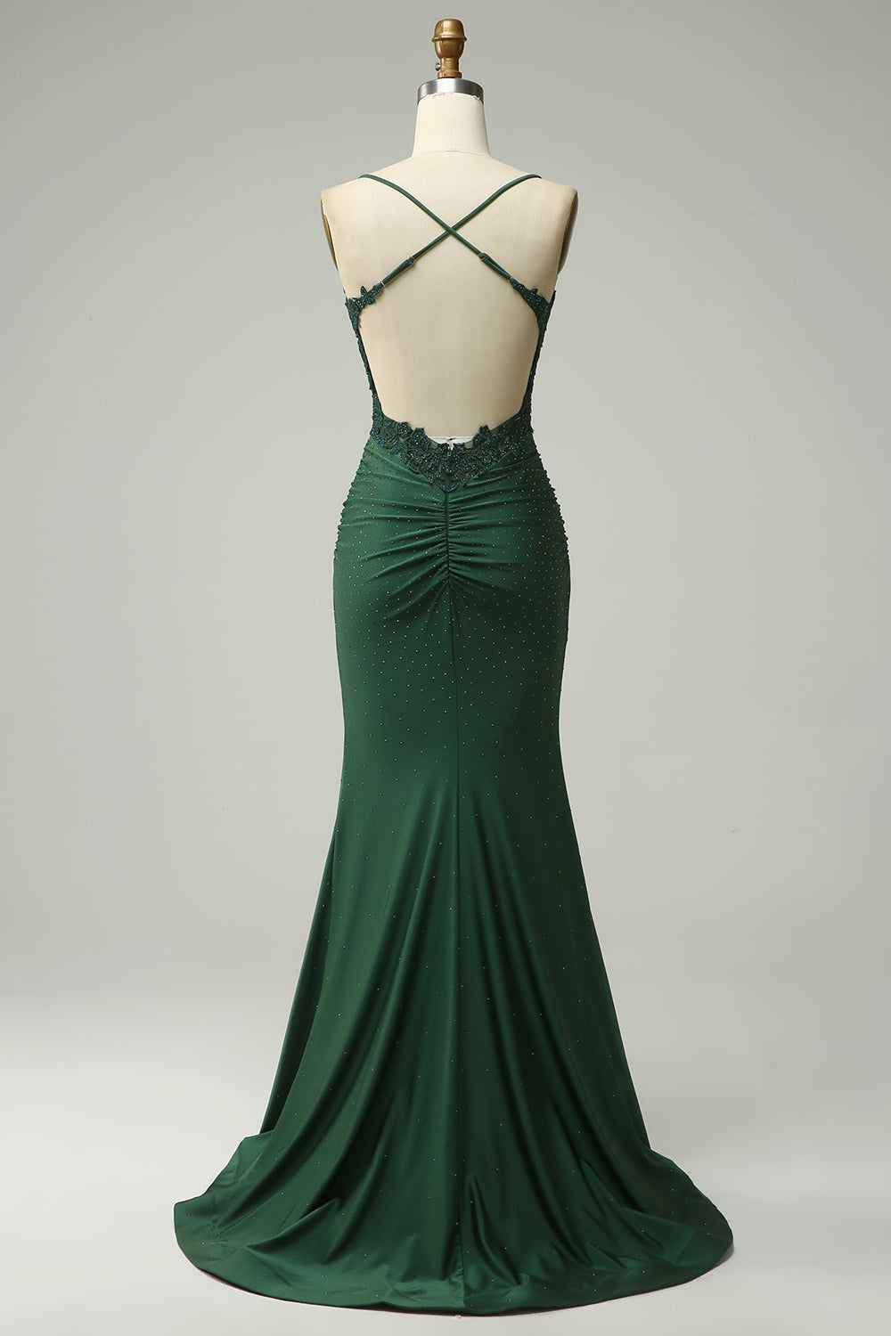 Green Gorgeous Ruffles Mermaid Prom Dresses Chic Sweetheart Appliques –  Ballbella