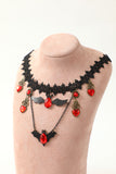 Black Necklace Halloween Accessory