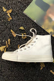 White High Top Walking Canvas Shoes