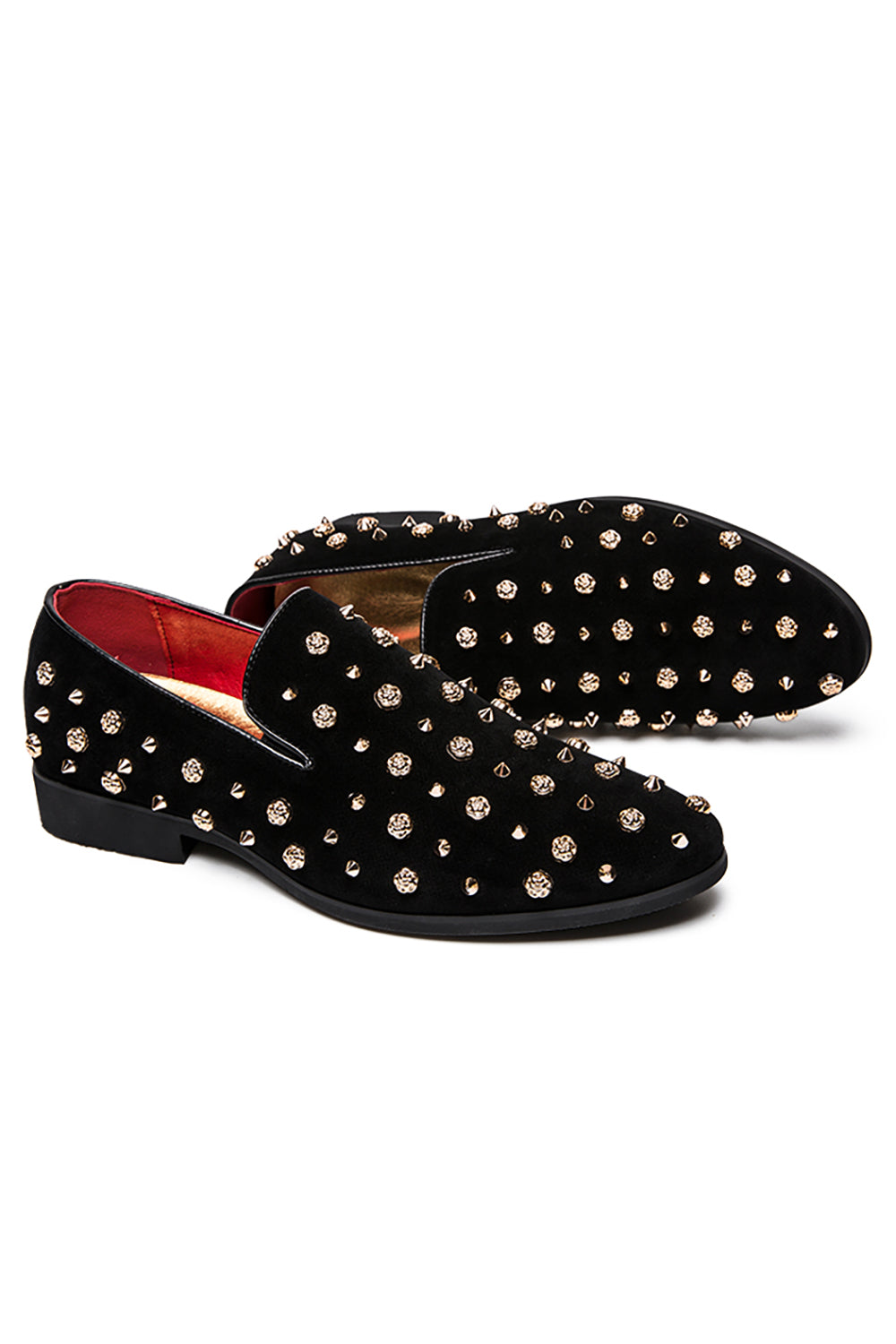 Men's Leather Casual Shoes With Studs