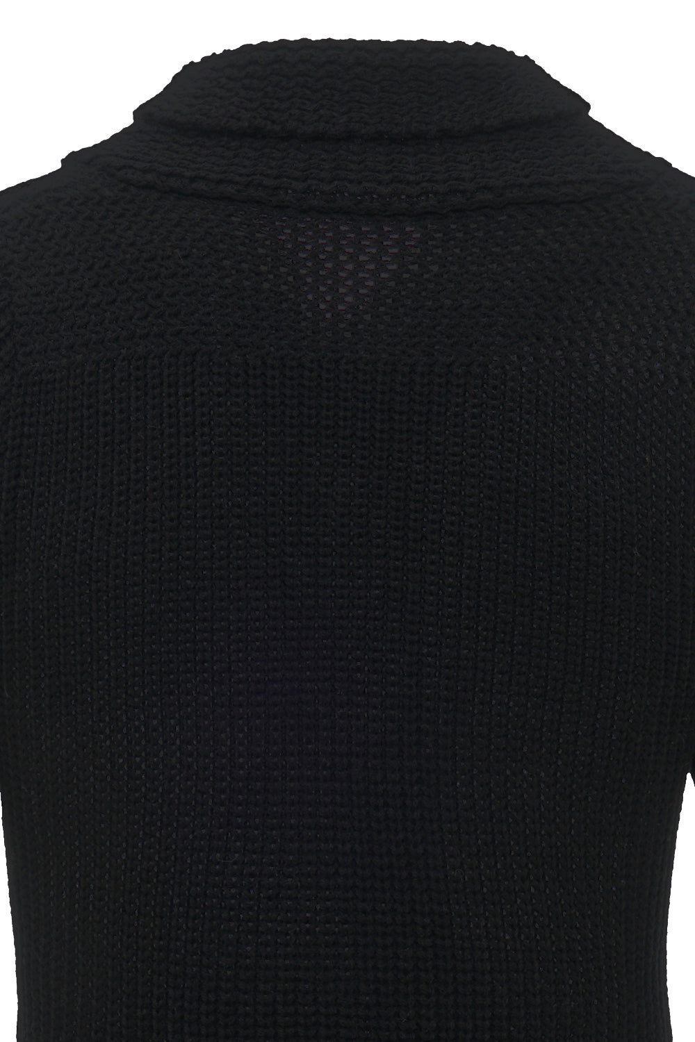 Black Long Sleeves Pullover Men's Sweater