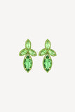 Geometric Clear Rhinestone Sparkling Earrings
