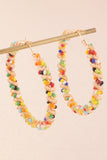 Colorful Loop Boho Style Earrings