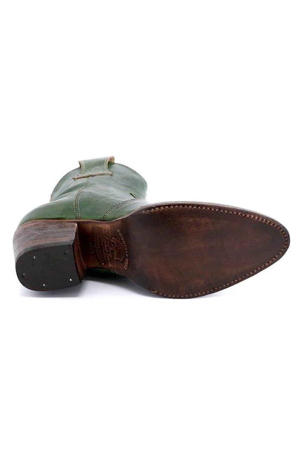 Brown PU Leather Chunky Steels Boho Boots