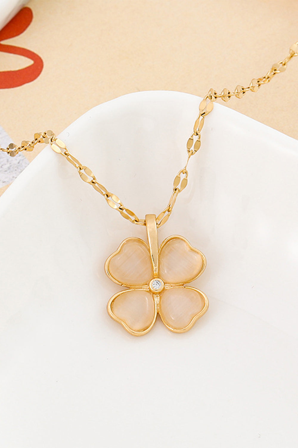 Lucky Four Leaf Clover Necklace